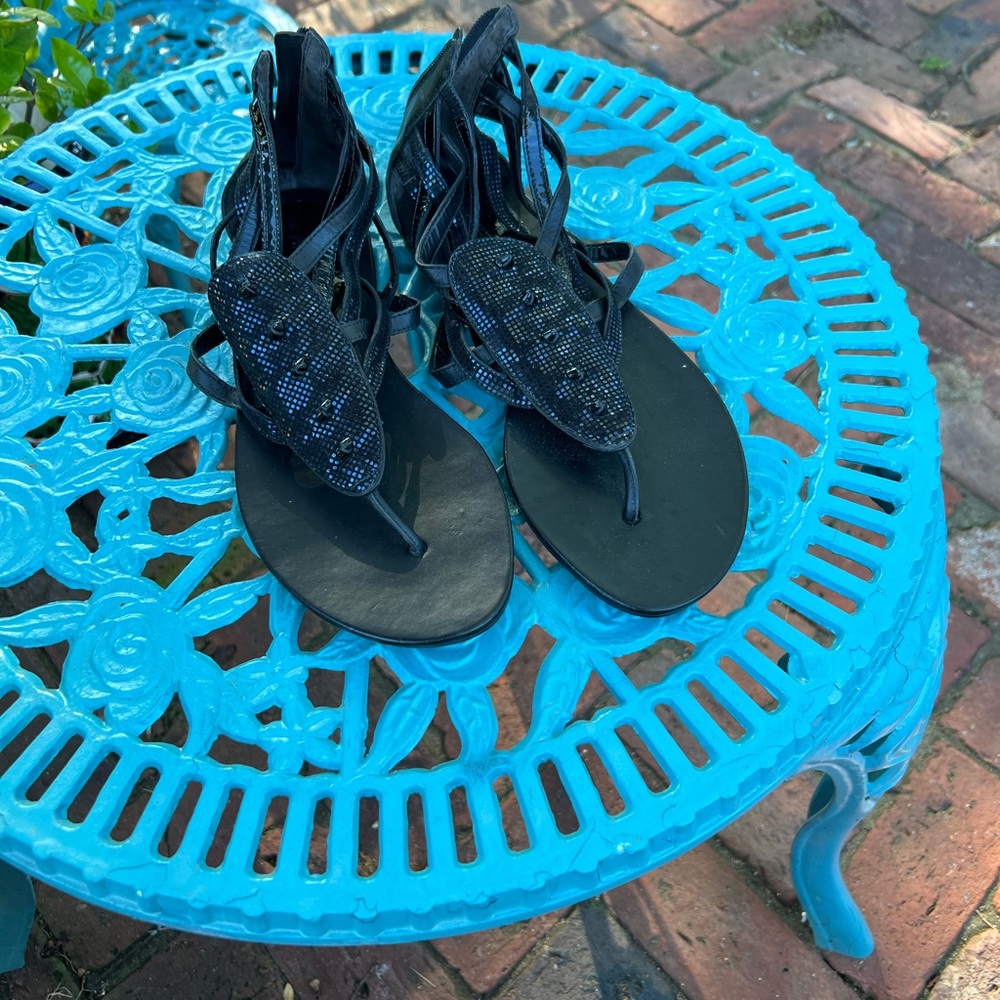 Arezzo leather sandals